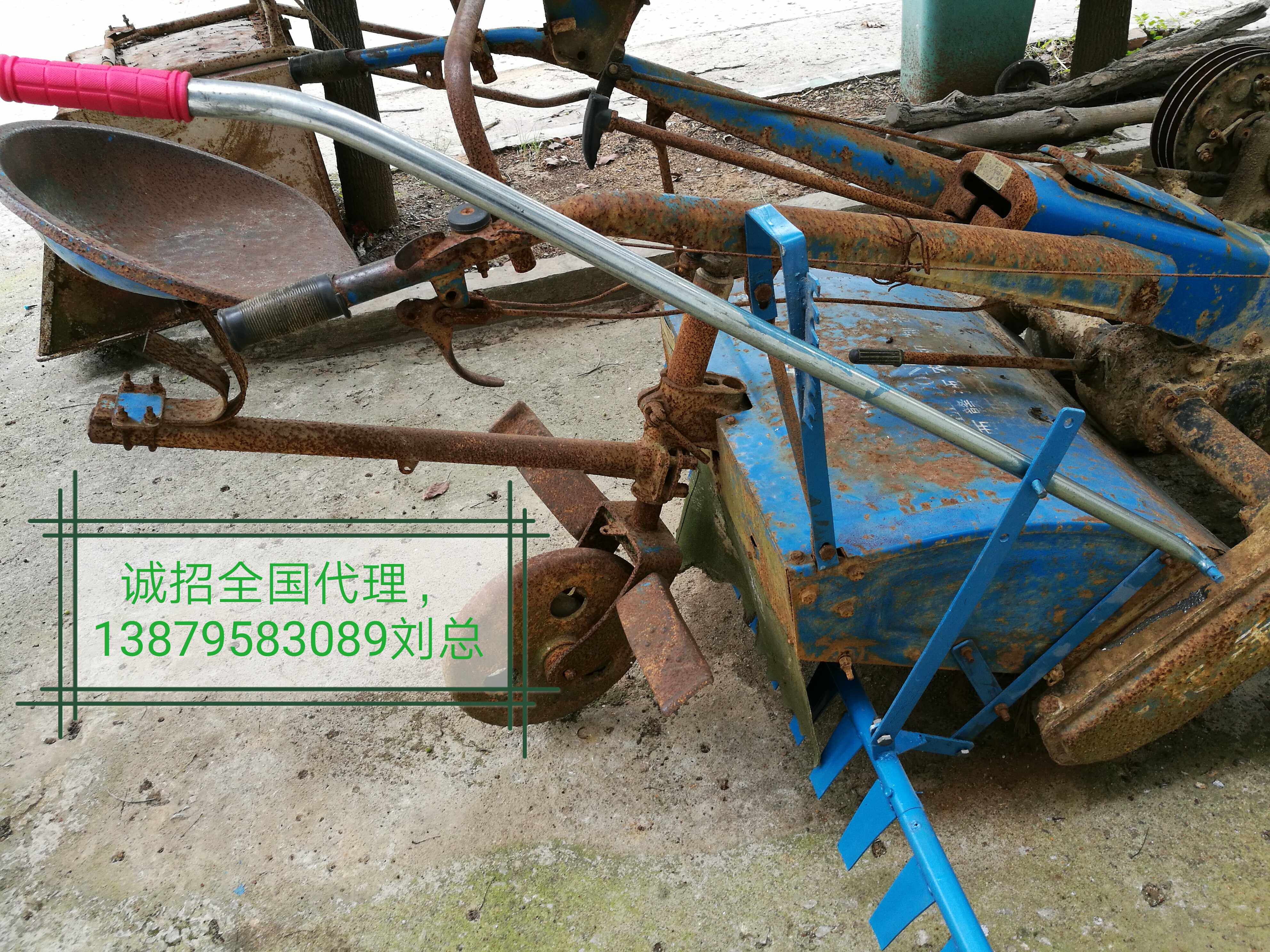 平田耙新型农机具水田田手扶mlc平配拖拉旋耕机套机平整平