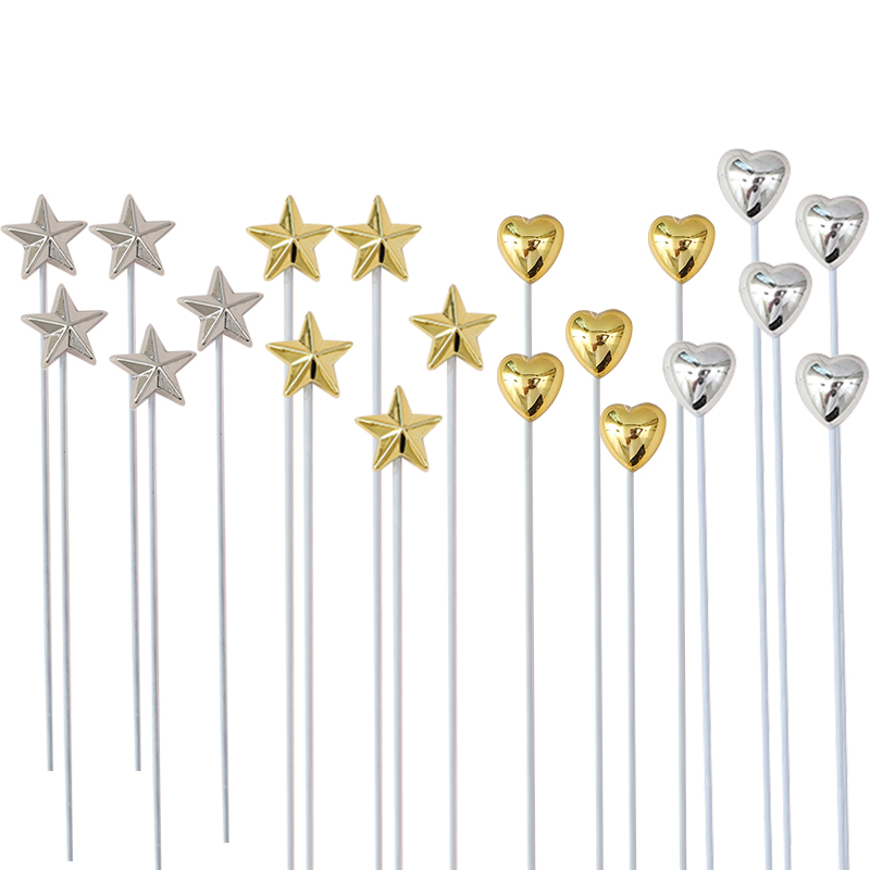 百搭五角星立体爱心蛋糕装饰