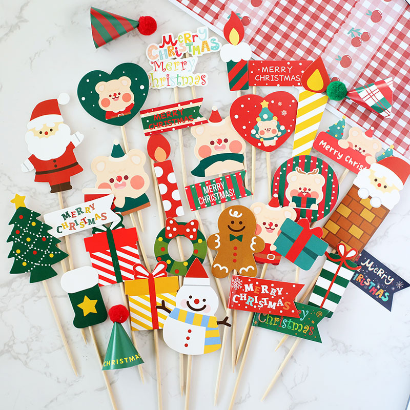 ins风复古小熊蛋糕装饰插件