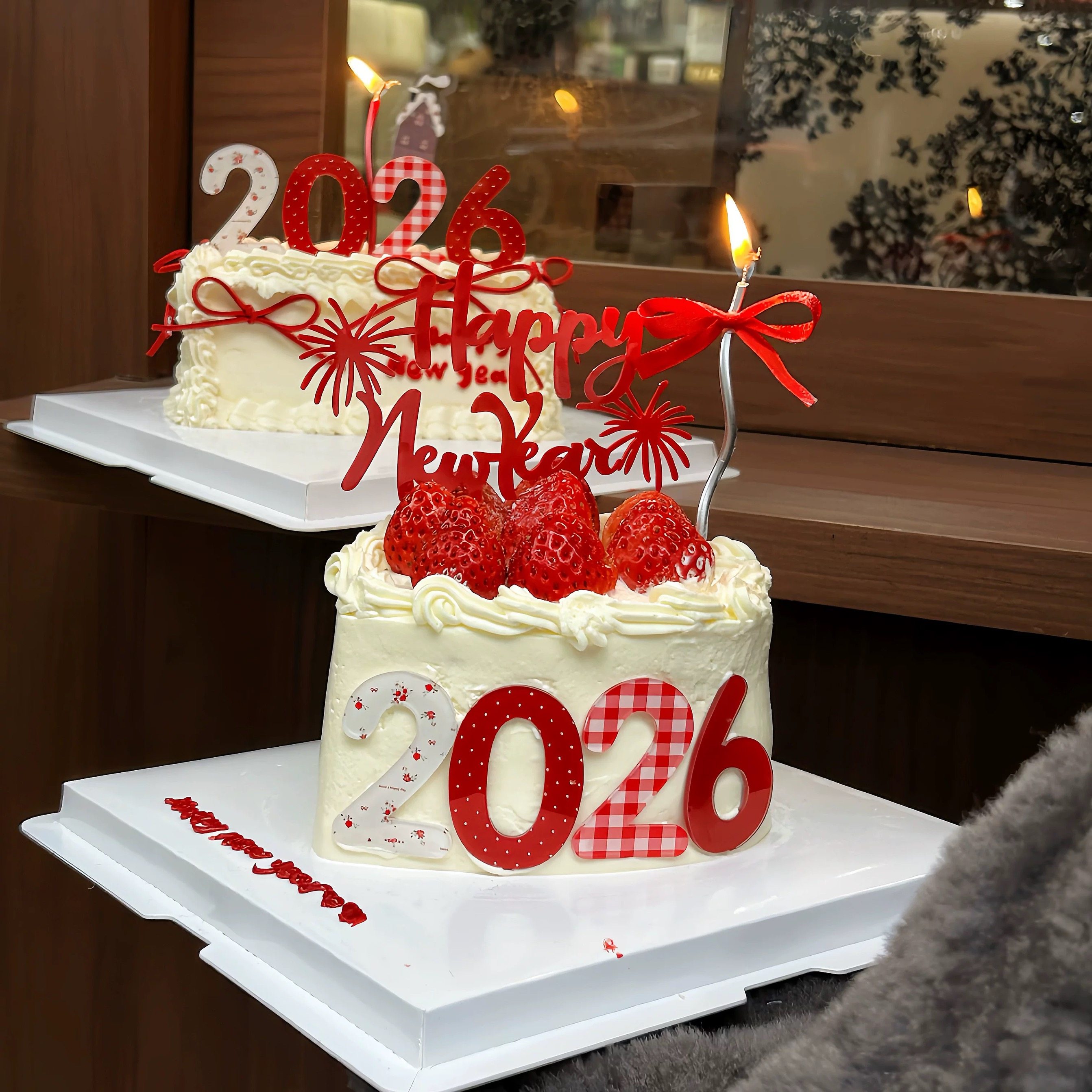 2026新年跨年蛋糕数字装饰插牌装饰除夕元旦蛋糕装饰亚克力插牌款,节庆用品/礼品,节日装扮用品,淘宝优惠券,粉丝福利购,淘宝优惠卷