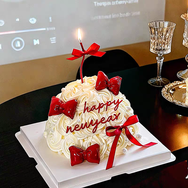 2026新年跨年马年皮质立体蝴蝶结丝带装扮插件蛋糕装饰亚克力摆件,节庆用品/礼品,蛋糕/烘焙装饰用品,淘宝优惠券,粉丝福利购,淘宝优惠卷