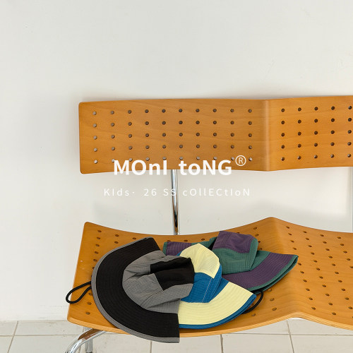 MONI 山系户外轻薄拼色透气大檐渔夫帽 大童/成人款 中性款