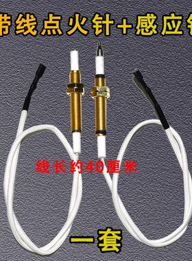 适用于万家乐燃气灶配件点火针感应铜针带线煤气炉具通用打火器