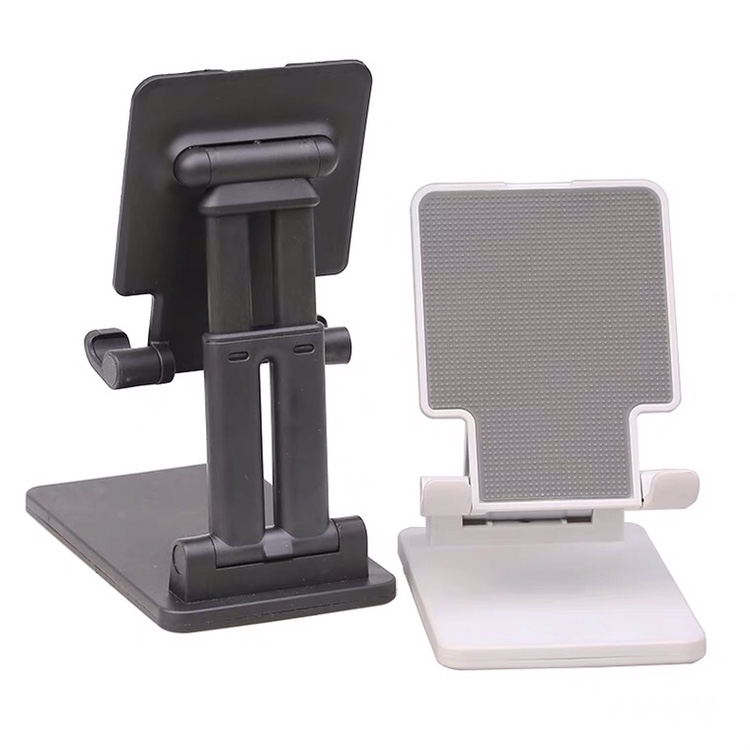 双管折叠平板手机支架小巧便携自由伸缩双轴多角度调接单手放置架