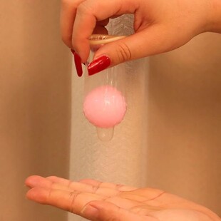 入珠球避孕套加长男用震动狼牙增大加粗柔珠弹力大颗粒情趣安全套