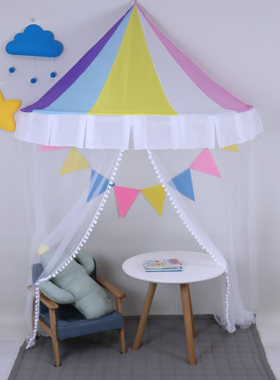 儿童帐篷幼儿园娃娃家小班环创主题布置游戏屋读书角公主房男女孩