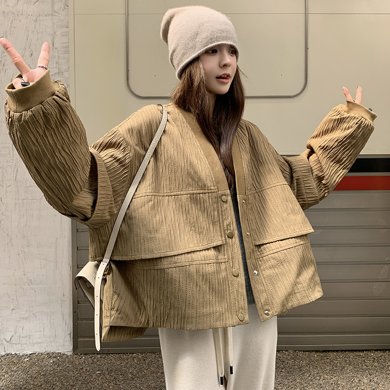 2025冬款现货主推短款薄棉衣3色入1126P165K248