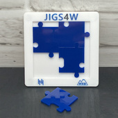 4块5片超难度烧脑拼图puzzle抖音GM同款 JIGS4W JIGS5W