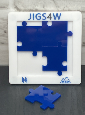 JIGS4W JIGS5W 4块5片超难度烧脑拼图puzzle抖音GM同款
