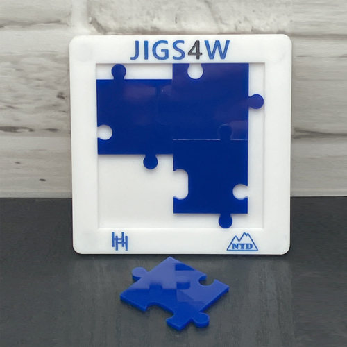 JIGS4W JIGS5W 4块5片超难度烧脑拼图puzzle抖音GM同款