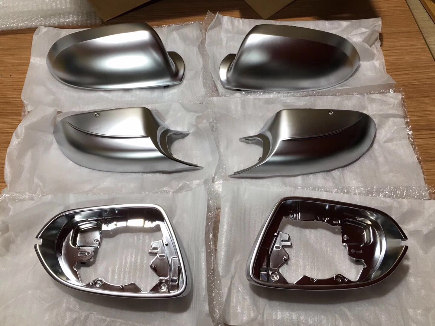 奥迪A3/A4L/A5/A6L/A7/Q3/Q5/Q7/S4/S5/S6S7倒车镜壳电镀镜壳改装