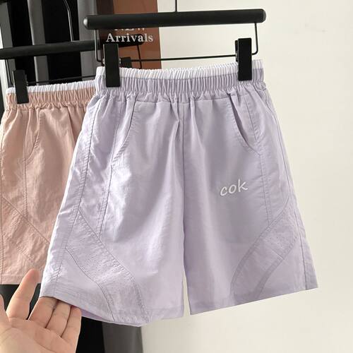 女童短裤夏季新款户外登山裤