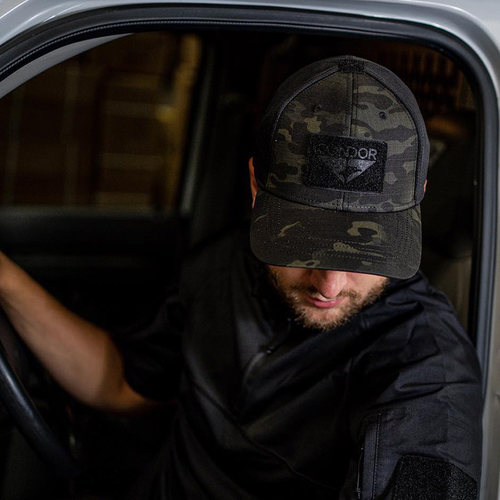 透气帽子condor防晒遮阳CP迷彩