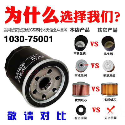 71005荣威机油滤芯适配350 550 750名爵MG3MG5MG7斯威机油滤清器