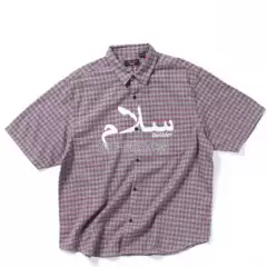 In Stock Supreme 23Ss Undercover S/S Flannel Shirt Collaboration Flannel Shirt