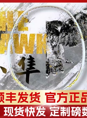 正品威克多VICTOR胜利TK猎鹰HAWK羽毛球拍进攻白金小隼黑金进阶型