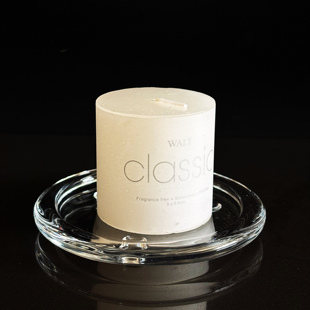 玻璃烛碟蜡烛台圆盘茶碟杯垫蜡烛垫盘子蜡烛盘茶杯垫接蜡