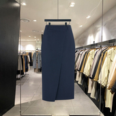 时尚 春夏通勤气质休闲不规则职业裙 设计感A字包臀半身裙2025新款