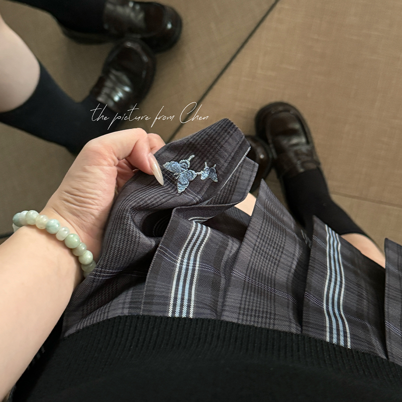日系jk制服燕尾蝶半身裙