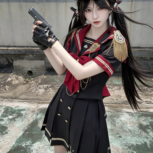 军lo水手服jk制服女学生出片气质