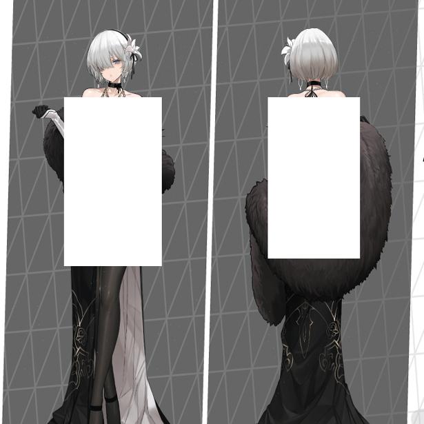 尼尔：自动人形 2B 等身抱枕 禮服  同人等身动漫长条抱枕 DISH