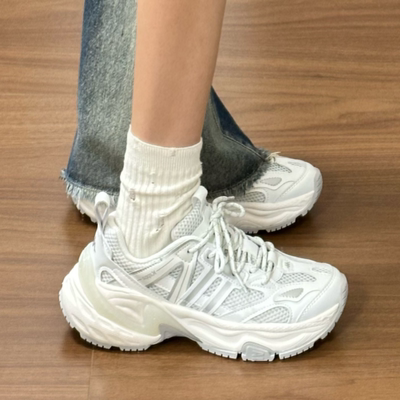 奥古斯都男女网面透气老爹鞋K0EX5MC01CJ-1118
