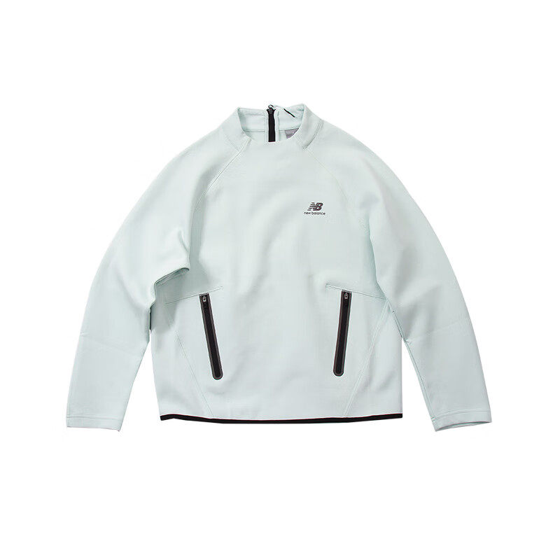 New Balance 女针织连帽外套休闲套头卫衣 5CC39702-MT