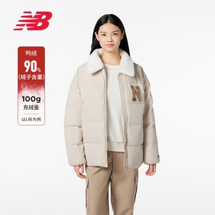 BALANCE NPD4E122 羽绒服女款 鸭绒运动休闲翻领外套 LBE 短款 NEW
