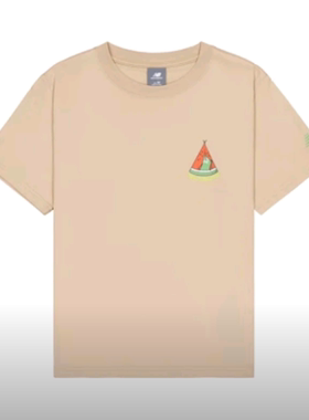 New Balance NBT恤24新款女款潮流休闲运动卡通短袖AWT41333-INC