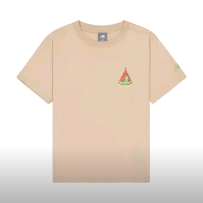 New Balance NBT恤24新款女款潮流休闲运动卡通短袖AWT41333-INC