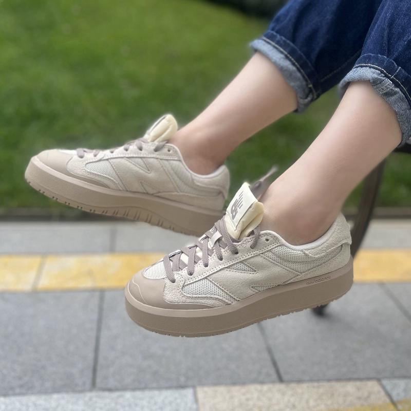 【正品】New Balance男女情侣厚底休闲板鞋IU同款CT302WB