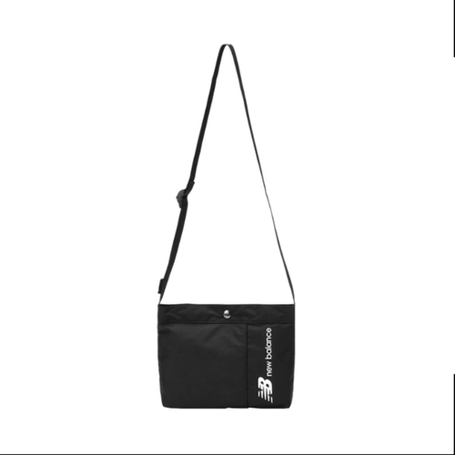 New Balance男女运动时尚运动包斜挎包黑色JABL1714-BK