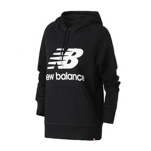 New Balance NB女款卫衣宽松连帽卫衣AWT03550-BK