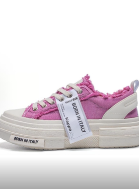 女款潮流复古经典百搭低帮板鞋 K0E25CC93J-5814