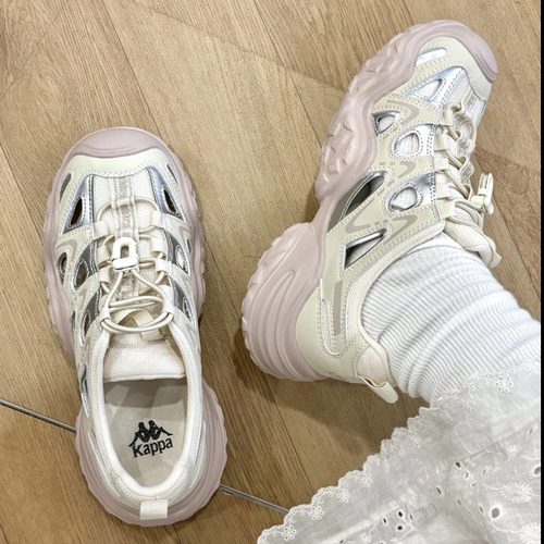 女子防滑耐磨运动休闲沙滩镂空凉鞋K0E45MC71J-0124
