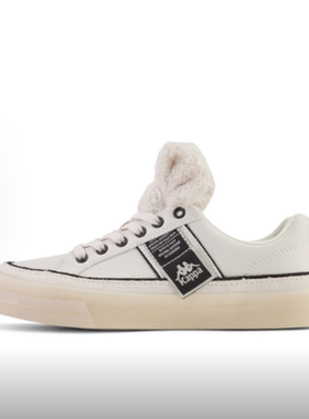 女休闲鞋皮面羊羔绒运动鞋小白鞋K0B85CC80-133