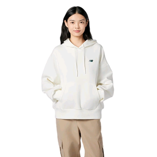 New Balance 美式字母连帽套头休闲卫衣 女款NCD42222-IV