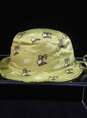 New Balance 男女运动休闲渔夫帽 8QA24153-GRN