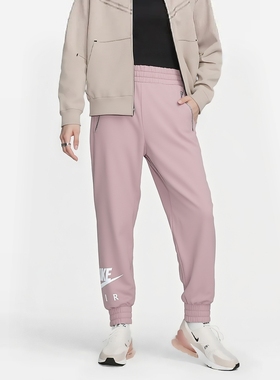 Nike耐克女子秋冬薄绒运动休闲收口长裤卫裤DO9159-601 AC