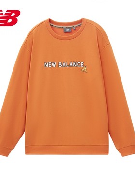 New Balance  【JHI联名】男女同款情侣运动休闲卫衣NCA89053-ORG