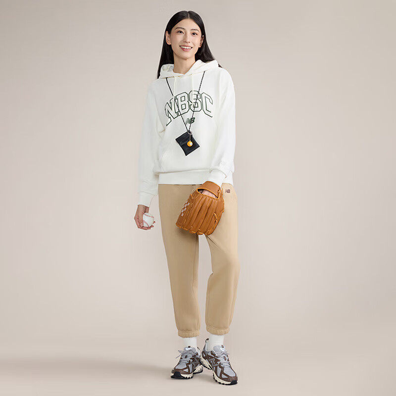NEW BALANCE 24年女款潮流舒适简约百搭针织长裤AWP43370-INC