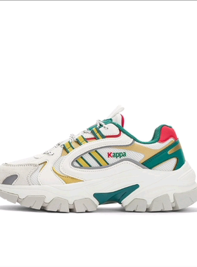 女织物合成革猪皮舒适百搭低帮老爹鞋K0C85MC81-012