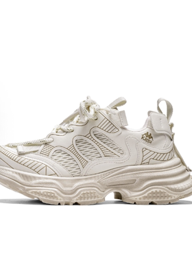 女子网面透气 增高厚底 老爹鞋K0E25MC62J-012