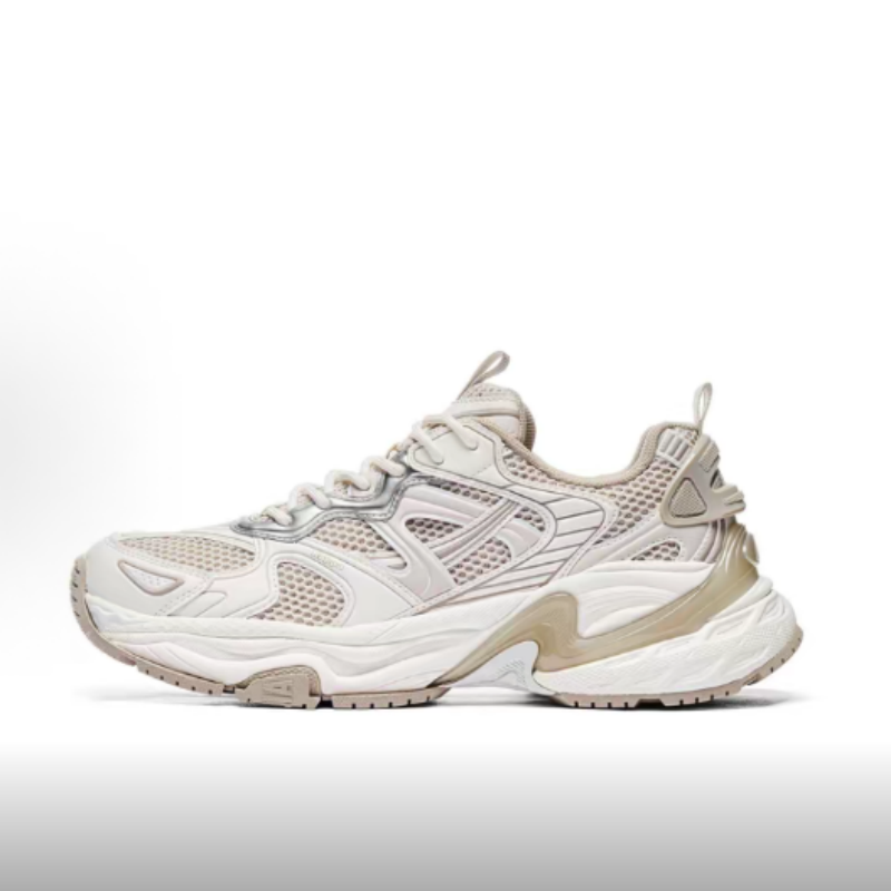 Kappa卡帕 男女复古厚底防滑透气低帮老爹鞋 K0EX5MC02CJ-6337