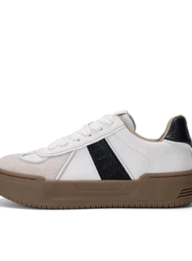 转角巴黎系列女子厚底增高板鞋K0E25CC64J-027