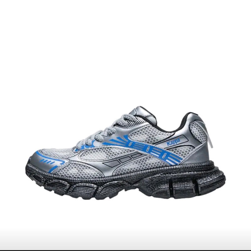 Kappa男舒适透气 复古老爹鞋运动休闲跑鞋K0D75MC39CJ-012A