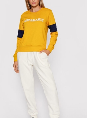 New Balance女子春秋运动休闲圆领卫衣WT13807-VGL