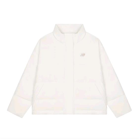New Balance女子保暖短款立领鸭绒羽绒服 AWJ33324-CIC
