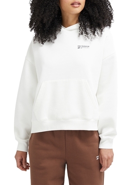 New Balance NB女款时尚休闲上衣简约舒适连帽卫衣WT33531-SST