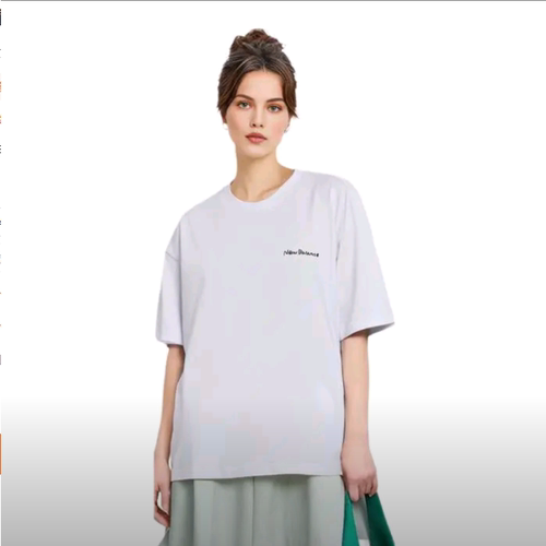 【微瑕】New Balance联名款向心生活女款短袖T恤AWT42321-SL1